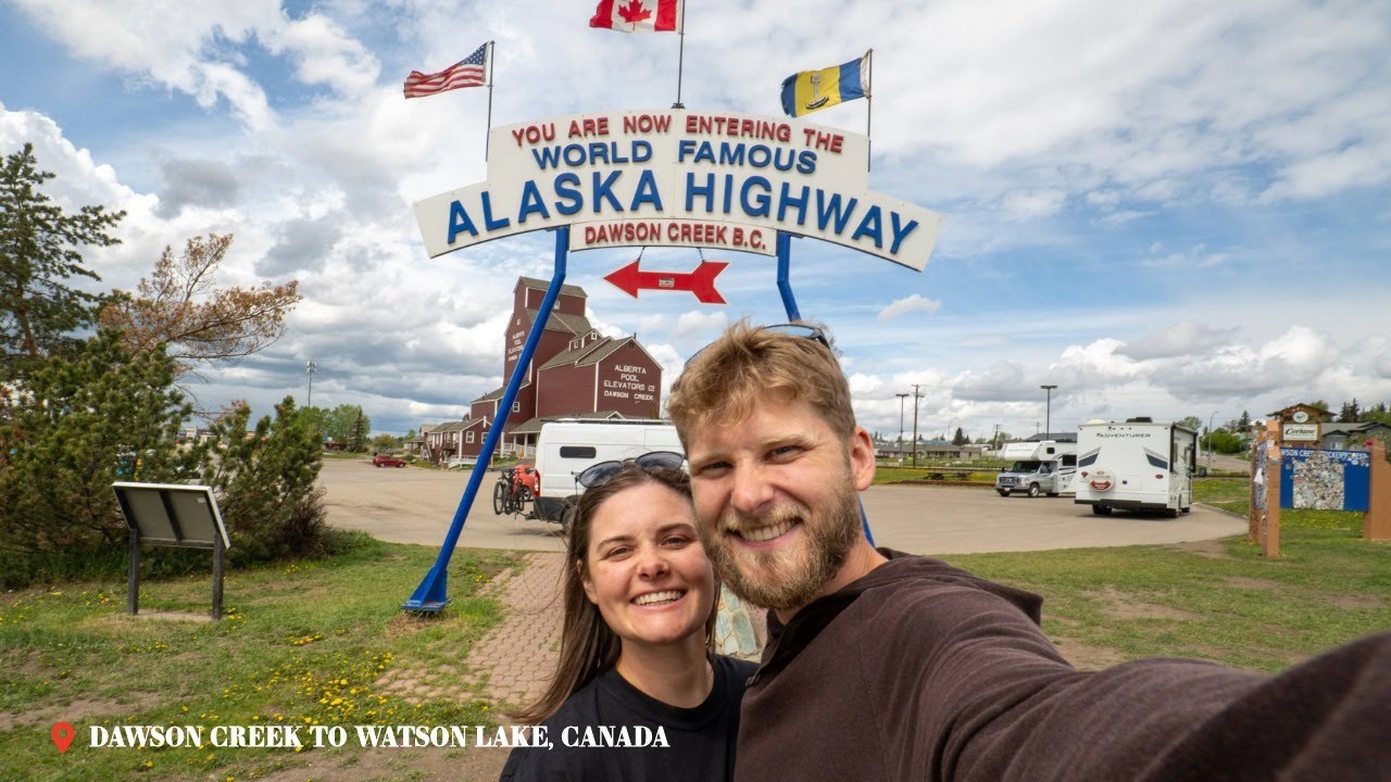 Driving the Scenic Alaska Highway in our Campervan | Dawson Creek, Canada to Watson Lake, Canada