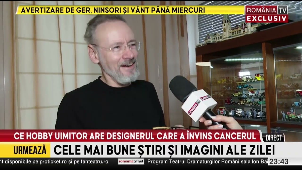 Mihai Albu este pasionat de maşinute, are o colecţie impresionantă