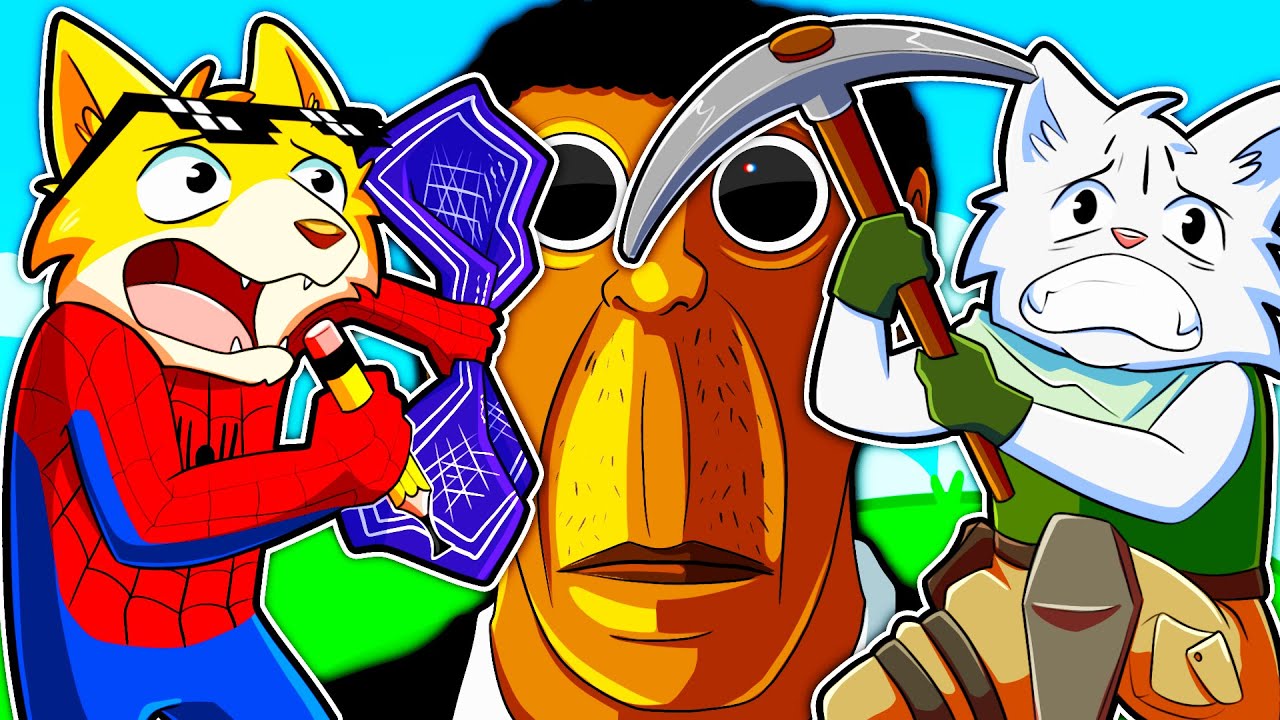 FORTNITE MA SU GMOD CON DRCAT! SCAPPIAMO DAI NEXTBOT GIGANTI A PINNACOLI PENDENTI?! *ASSURDO*