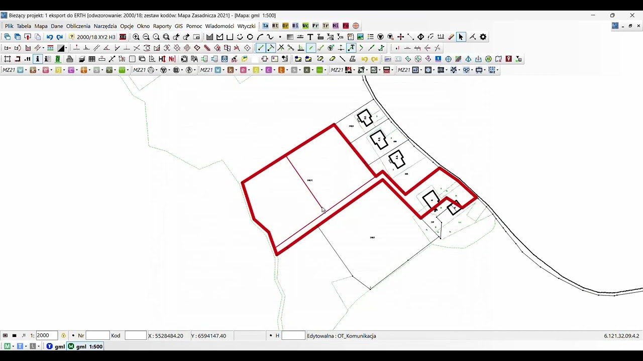 zapis do formatu KML