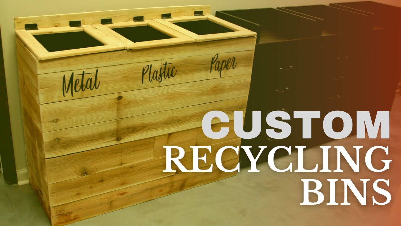 Looking to Hide Your Recycling Bins?