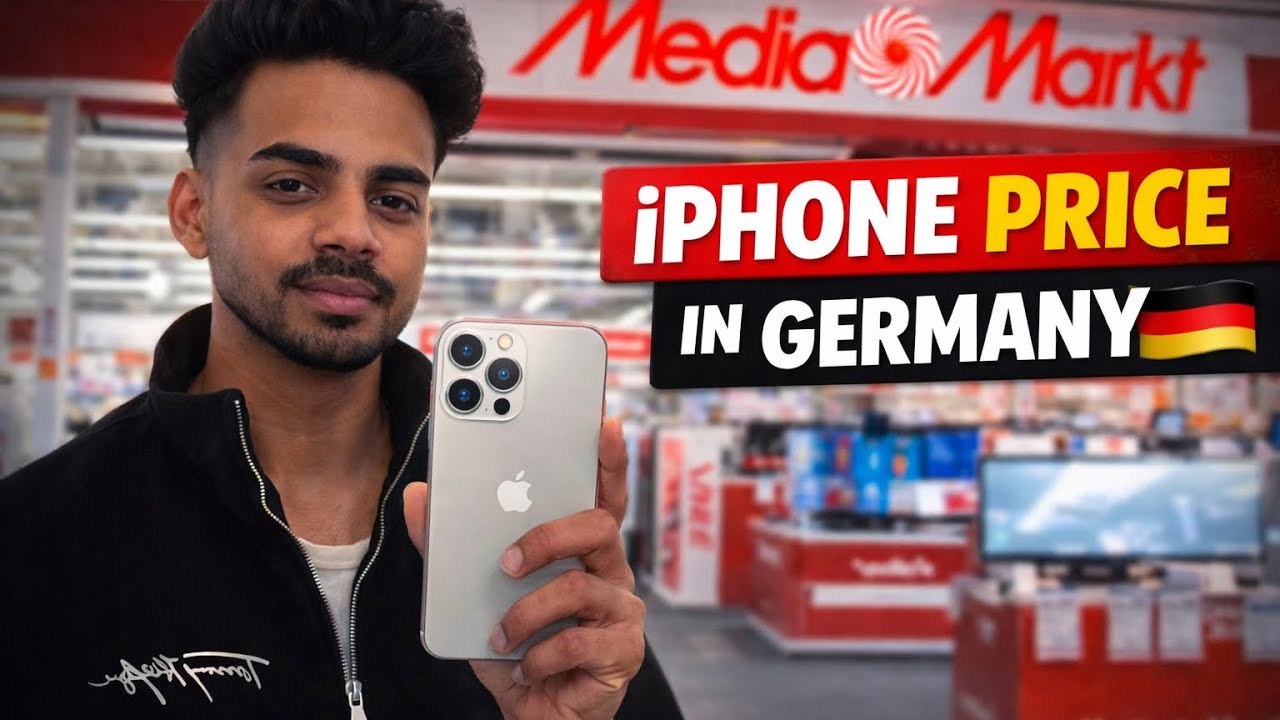 Day 3 in Germany 🇩🇪 | MediaMarkt Prices: iPhone, Samsung, TV | Hindi Vlog