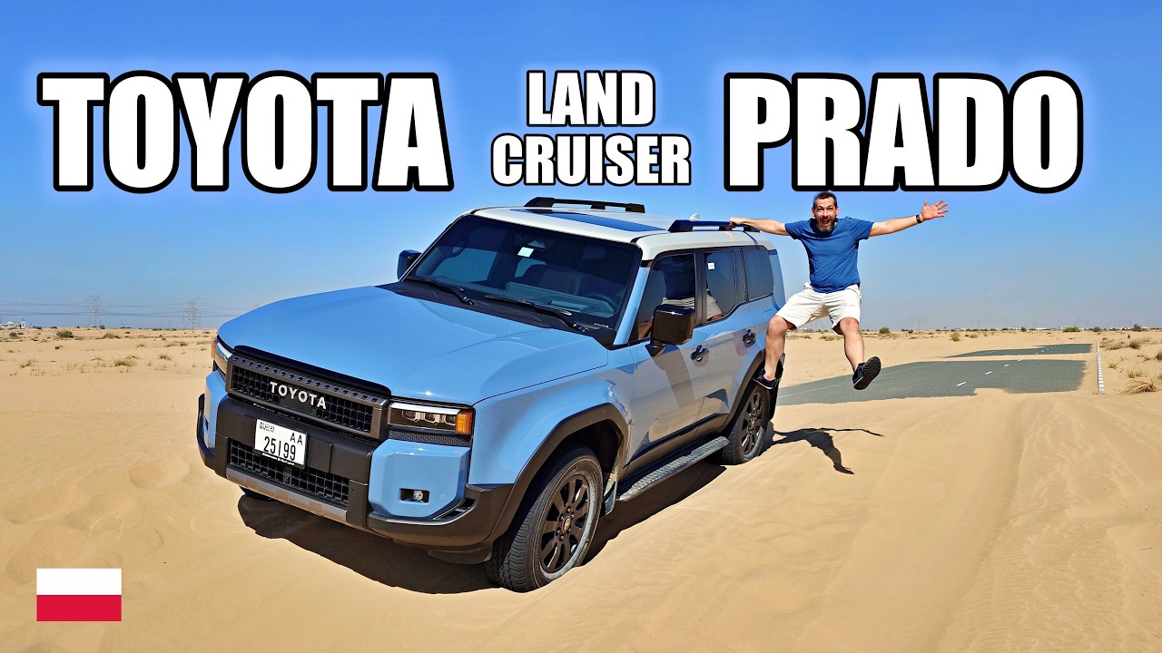 Toyota Land Cruiser Prado 250 - uratowała mnie policja z Dubaju (PL) - test i jazda pr&oacute;bna