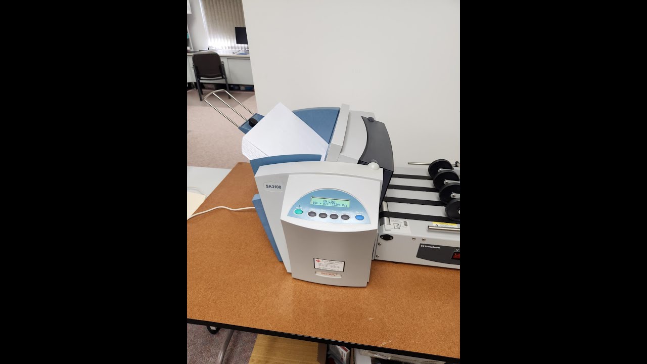 Pitney Bowes DA50S (aka Secap SA3100) Address Printer