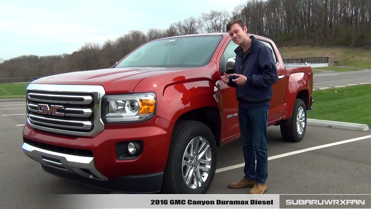Review: 2016 GMC Canyon Duramax Diesel