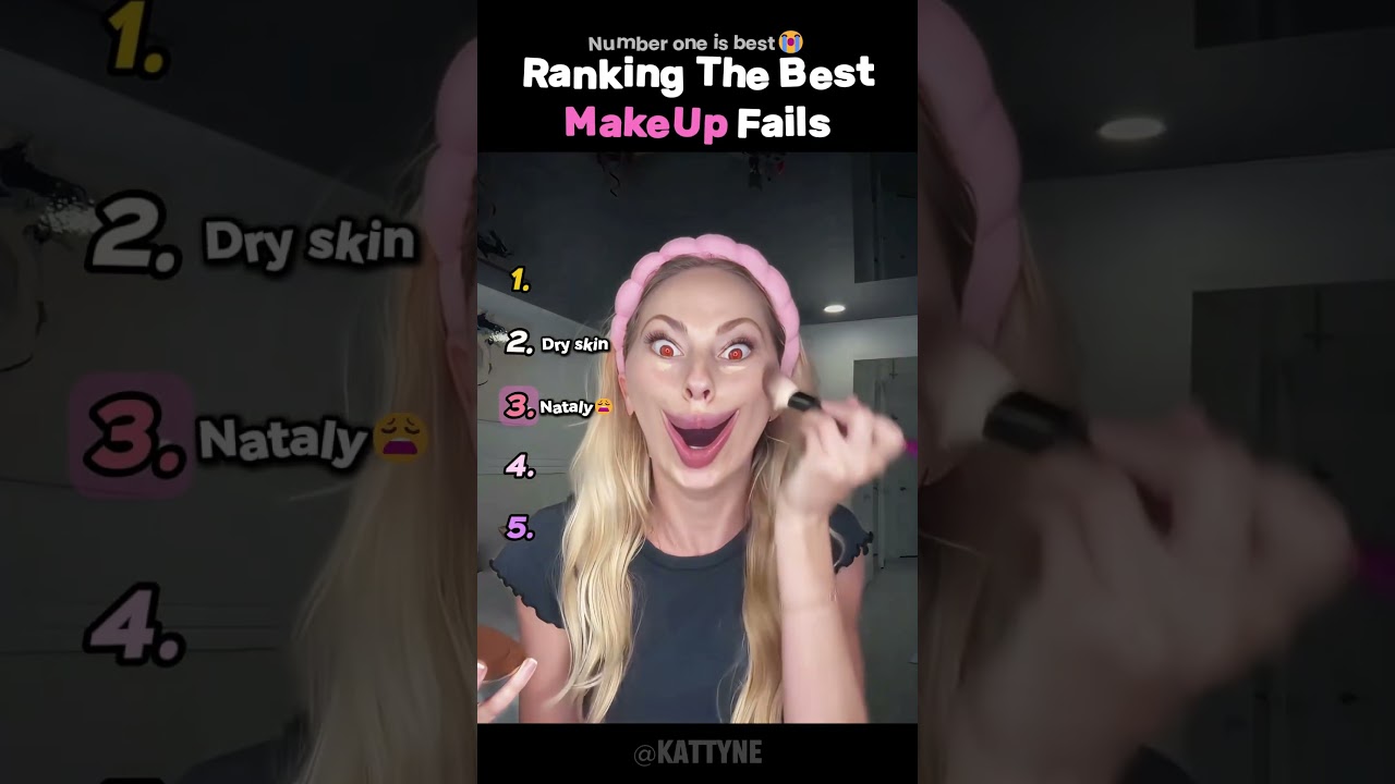 Ranking The Best Makeup Fails