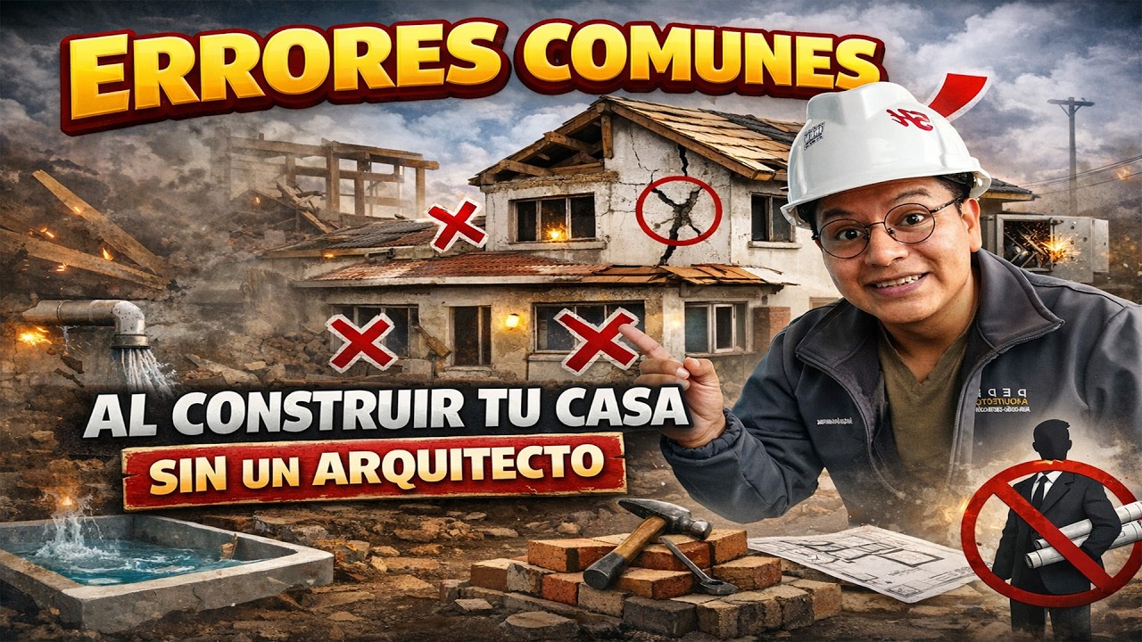 Errores comunes al CONSTRUIR TU CASA sin un arquitecto | ALINEAR - Arquitectura @xanderarquitecto