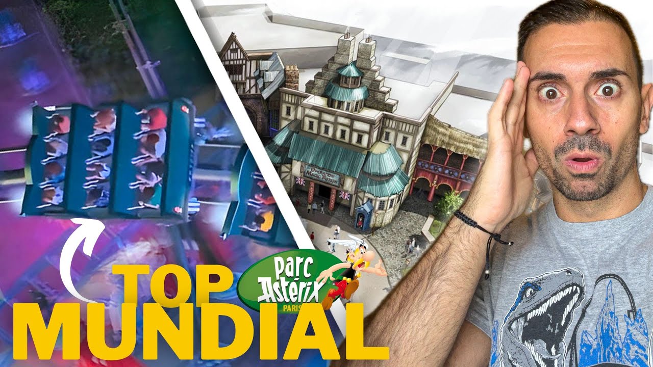 ¡OMG!😨 PARC ASTÉRIX planta cara a Disneyland Paris con una nueva MONTAÑA RUSA y un masterplan BRUTAL