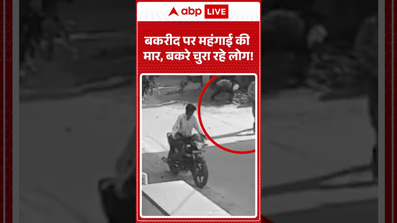 Bakrid 2026: Inflation hits Bakrid, people steal goats! |ABPLIVE