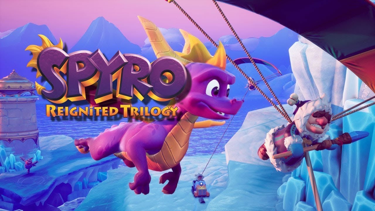 Spyro Reignited Trilogy - Icy Speedway & Flyin High Trophy - (PS4/Xbox One)