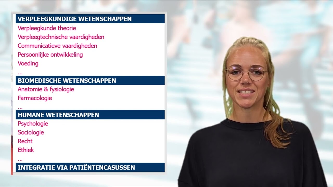 Voorstelling curriculum Verpleegkunde in 5 minuten