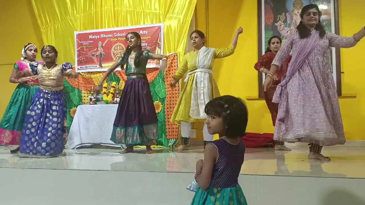 #classicaldance classical dance performance in gejje pooja #traditionaldance #sreenishavlogs #viral