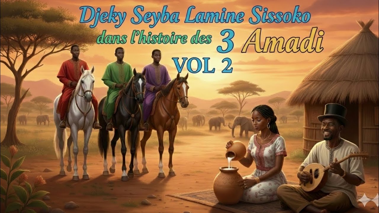 Djely Seyba Lamine Sissoko dans l’histoire des 3 Amadi vol2