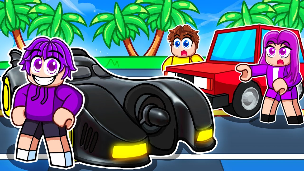 I Pretended to be a NOOB in Driving Empire, Then used a BATMOBILE!
