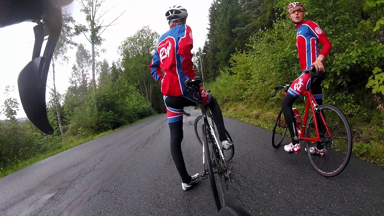 Sykkeltrening med Rye SK