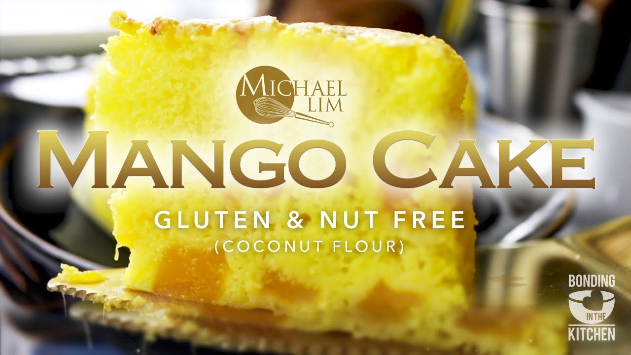 MOIST MANGO CAKE Gluten Nut Free (Coconut Flour)
