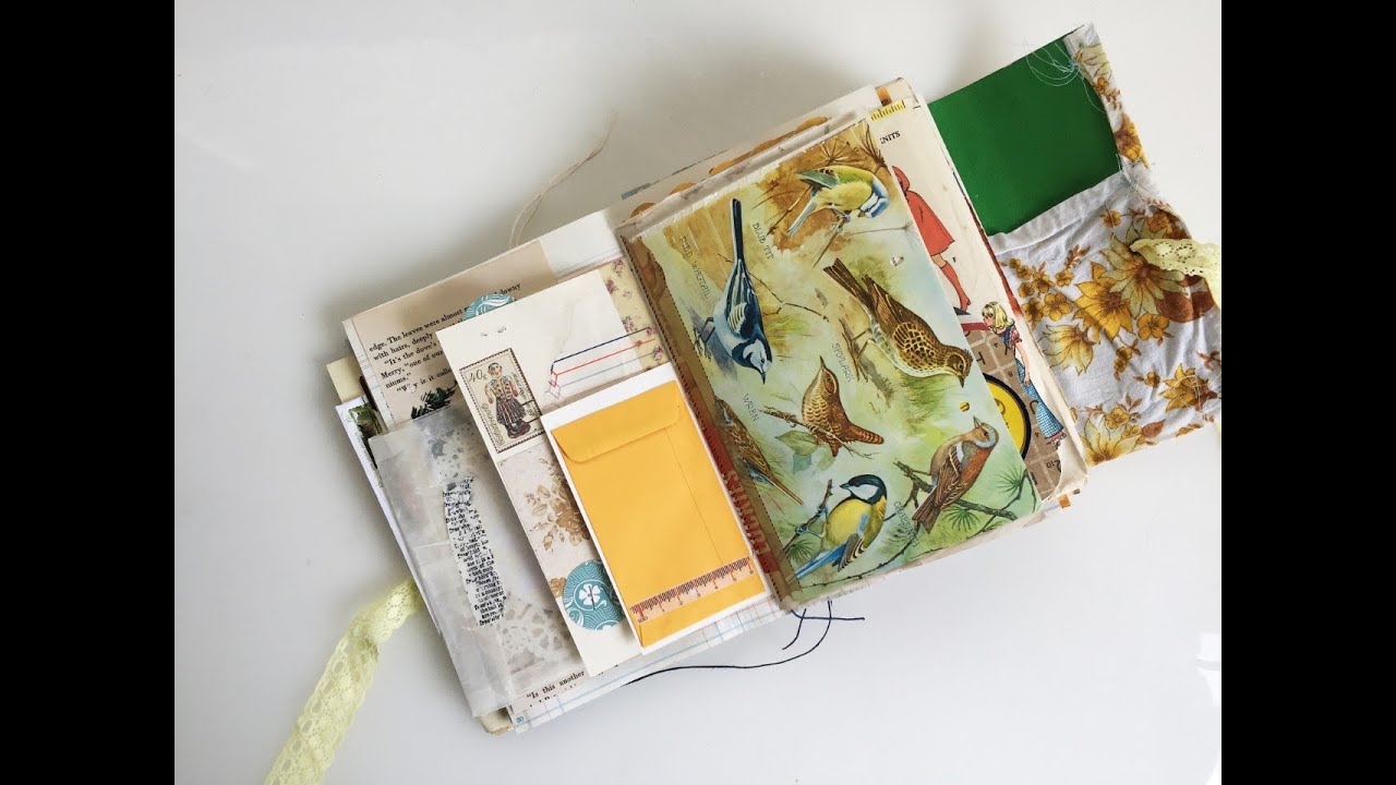 Vintage Junk Journal Flip Through