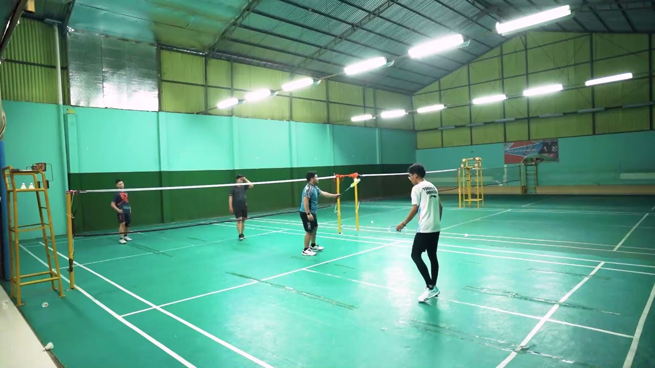 BADMINTON FUN (PB BERSAMA) Yusron/Hanes vs Irto/Jojo