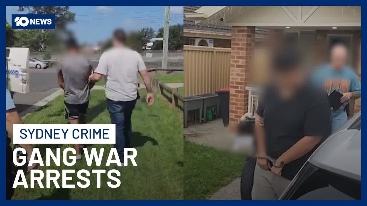 Four Teens Charged As Alleged ‘Criminals For Hire’ In Sydney Gangland War | 10 News