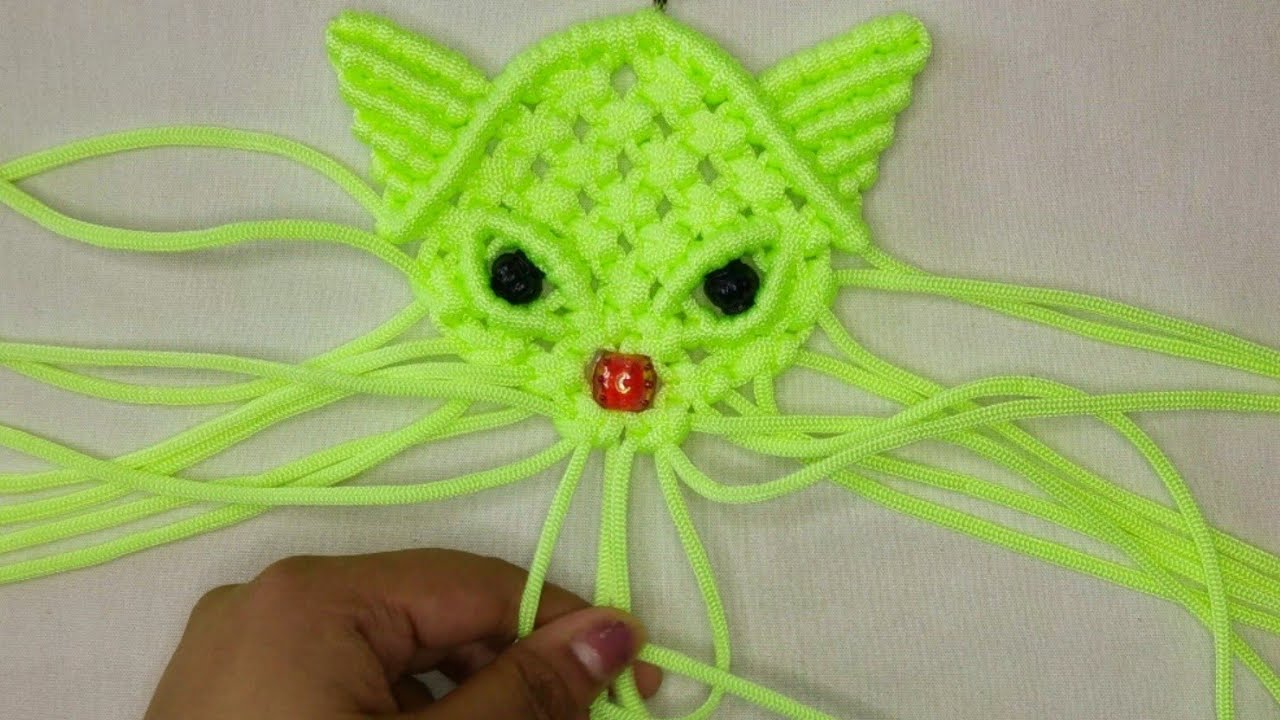 Unique Macrame Kitty/Cat Full Tutorial || Macrame Toy Full Body cat