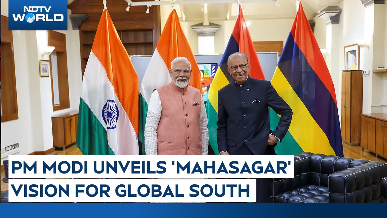 PM Modi News | PM Modi Unveils 'Mahasagar' Vision For Global South