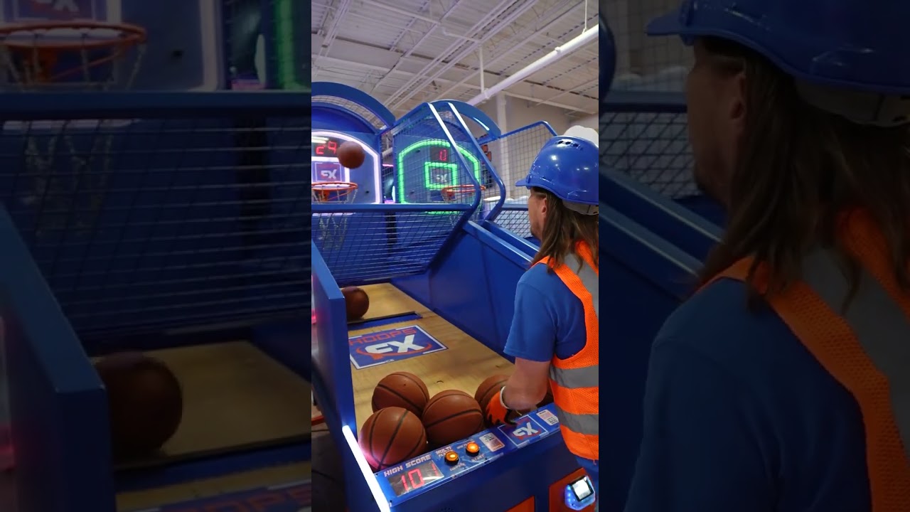 Basketball Arcade Game with Handyman Hal #handymanhal