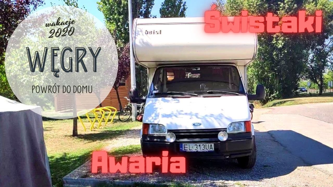 Wakacje kamperem. Tihany i świstaki. Awaria na powrocie.