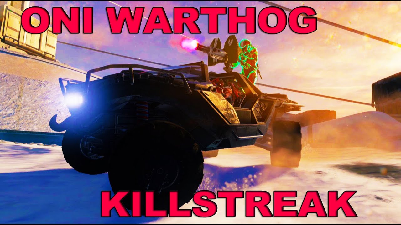 Intense ONI Warthog Killstreak! - Clip Showcase - Halo 5 Guardians