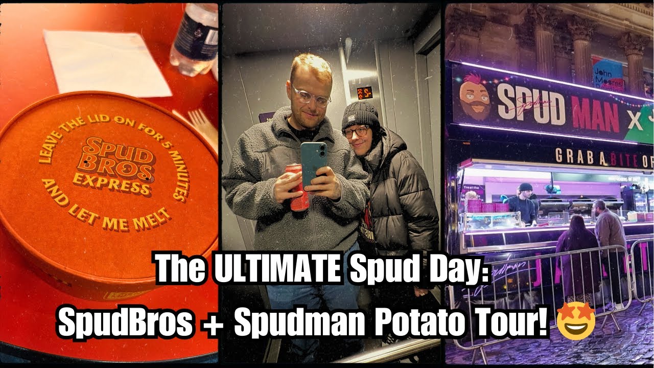 Самый крутой картофельный день: картофельный тур SpudBros + Spudman! 🤩