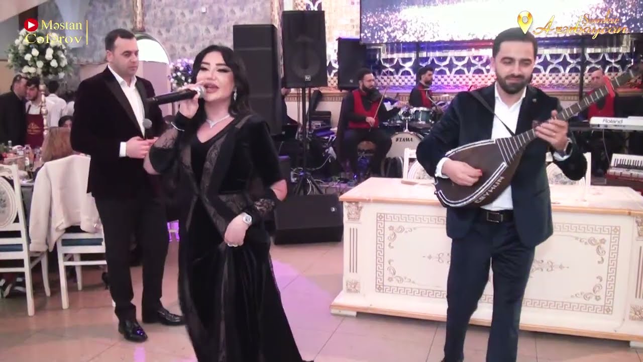 Nigar Şabanova Yamin Şadlıq Sarayında Möhtəşəm Canli ifalar / Şəmkir Toyu