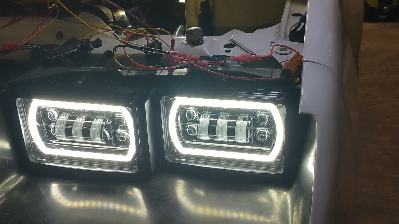 Wiring LED Headlights into a 1991 Camaro