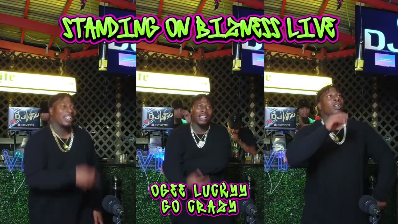 OGEE LUCKYY - GO CRAZY - MIC DROP - STANDING ON BIZNESS LIVE - 12/05/25