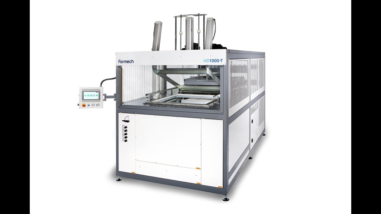 Formech HD1000-T with twin heater - Automatic vacuum forming machine