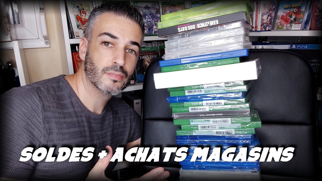 Tout mes achats JV de l'été 2024