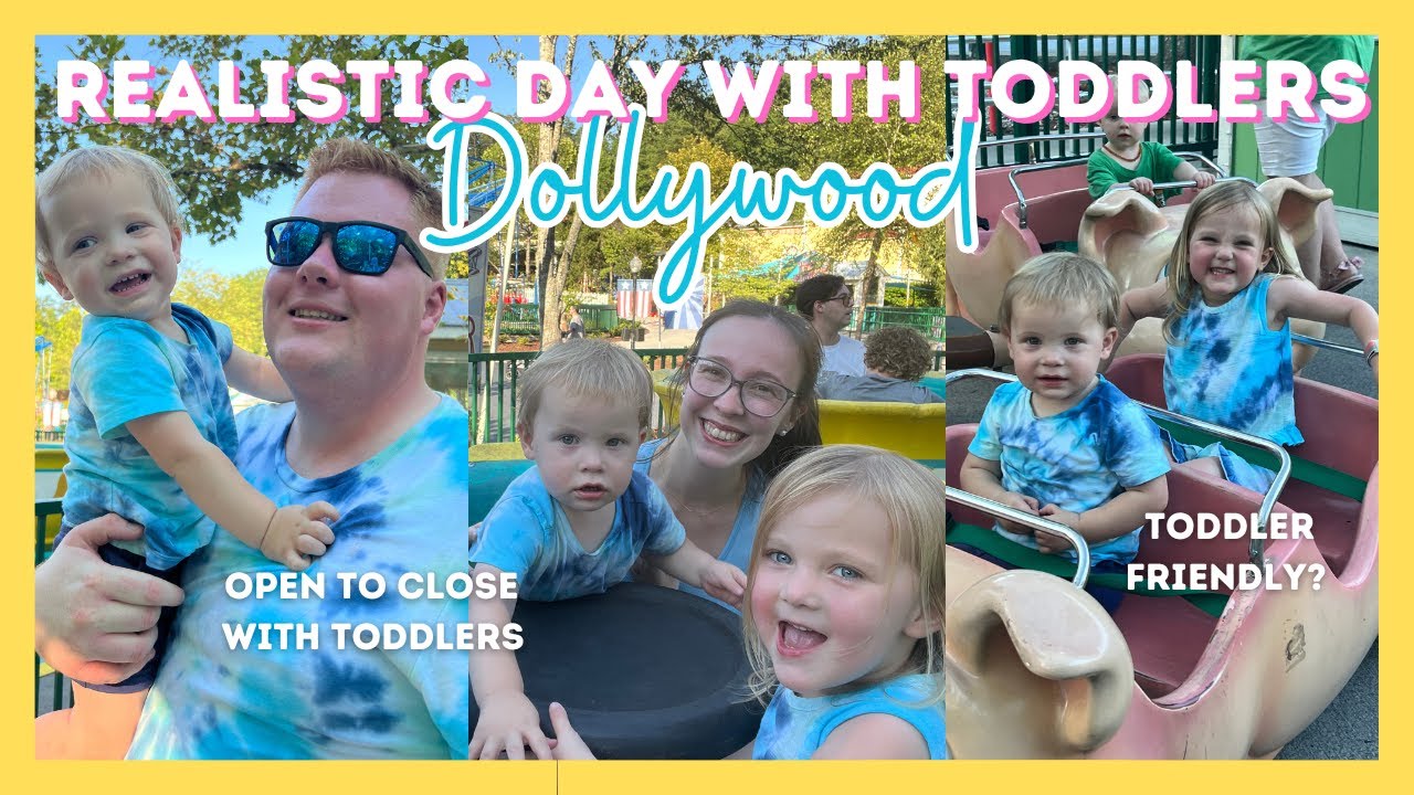 Dollywood with Toddlers | VLOG Summer 2025 | Realistic Park Day Open to Close