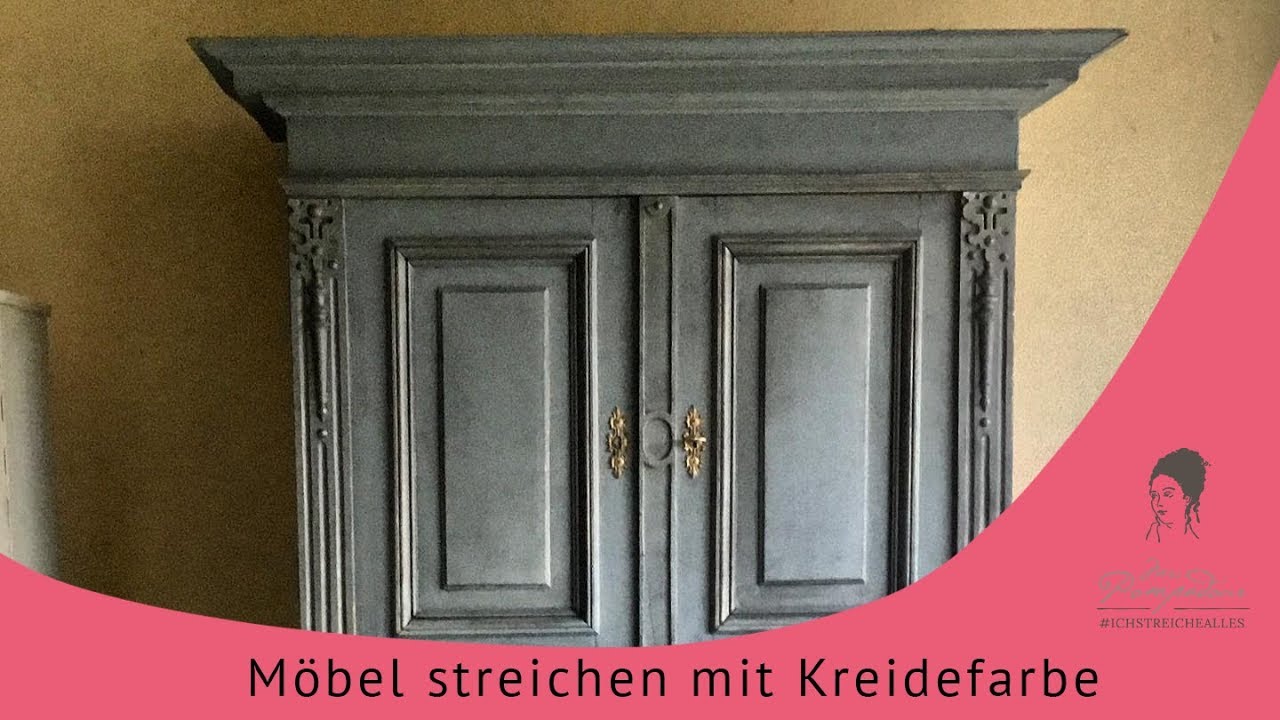 Möbel streichen mit Kreidefarbe - MissPompadour (Anleitung)