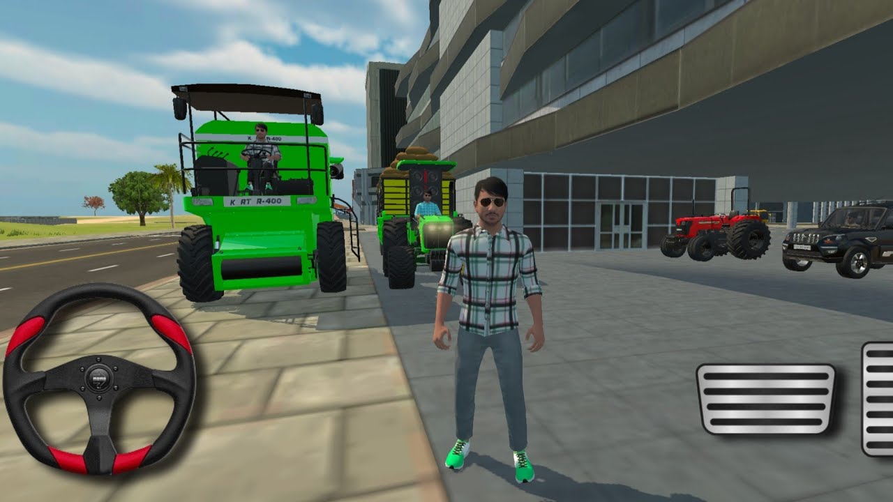 Rescue Johan deera tactor overload trolley ?? #youtube #gaming #simulator #cartoon #trending #viral 