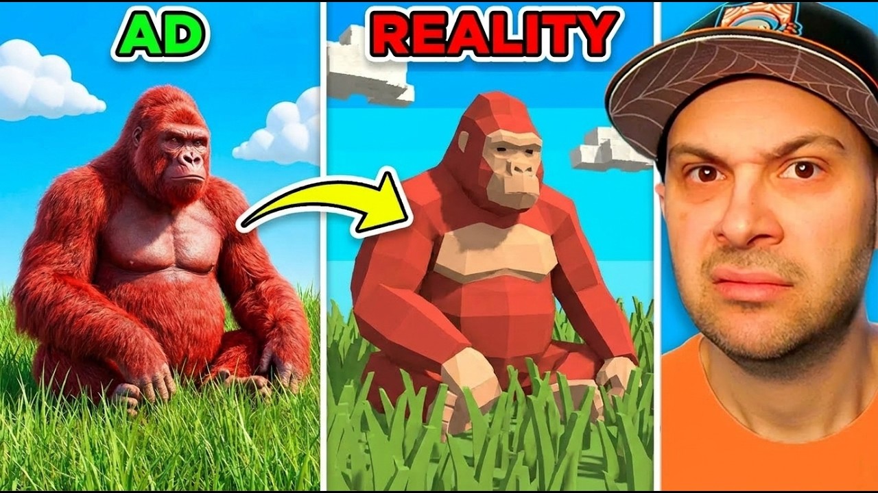 Exposing Mobile Game Ads vs Reality!