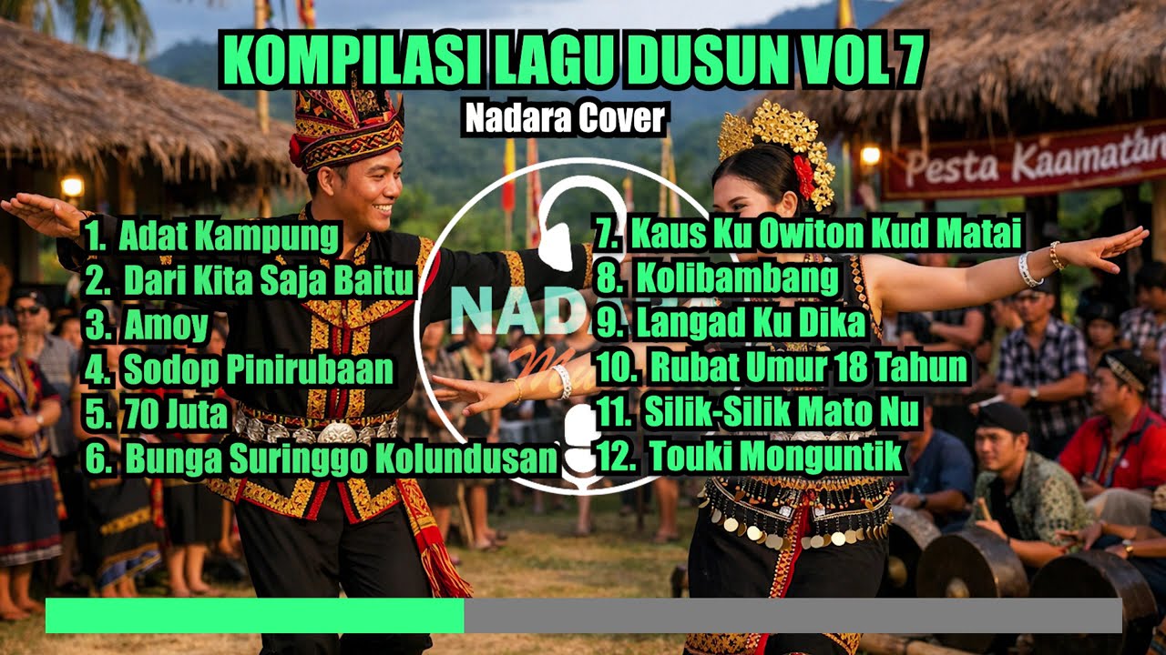 Vol 7 |  Kompilasi Lagu Sabahan Cover By Nadara