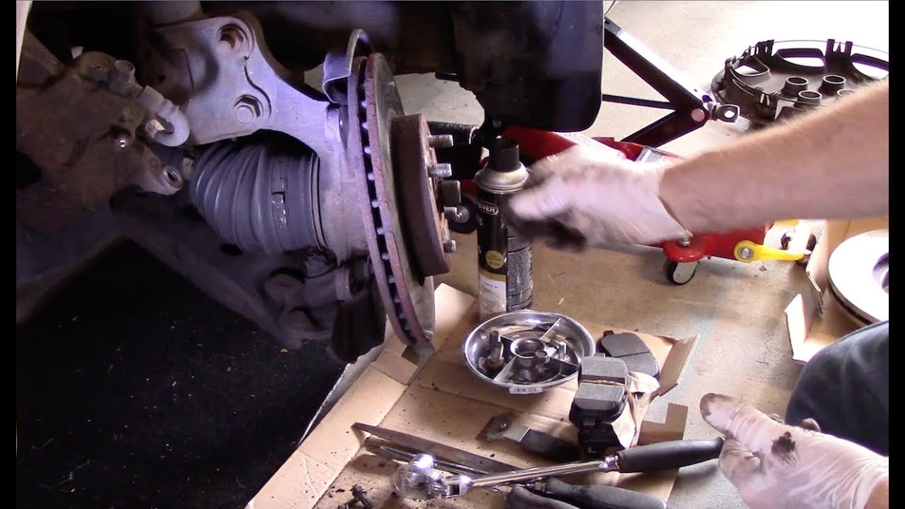How To Replace Front Brakes & Rotors 1995-2010 Toyota Corolla