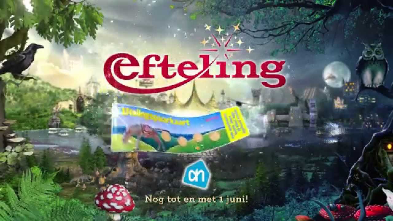 Lever voor 1 juni een volle Efteling spaarkaart in bij Albert Heijn en ontvang &euro; 10 korting!