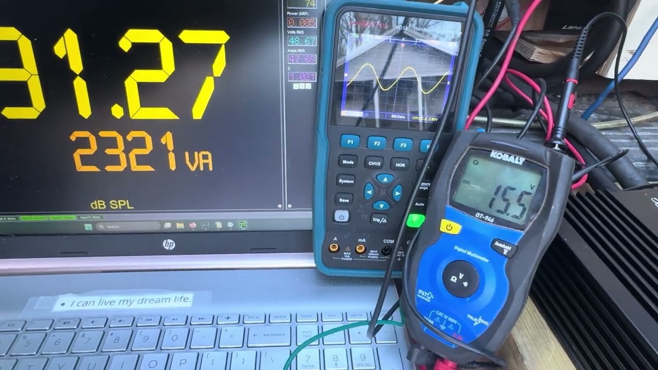 DD MC2 1 ohm load test 
