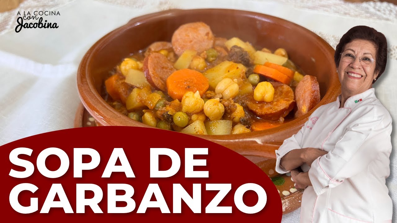 Como hacer sopa de garbanzos con chorizo