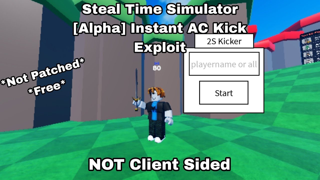 Steal Time Simulator [Alpha] Instant AC Kick Exploit Script