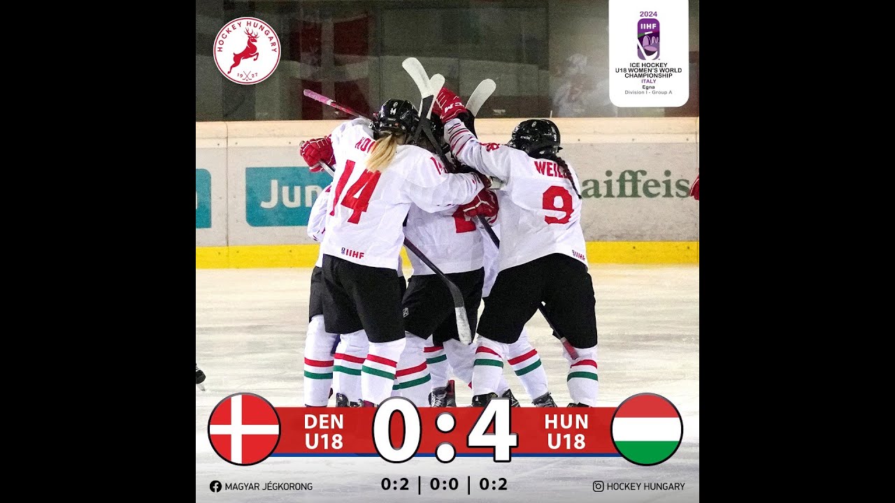 Gólösszefoglaló - WW U18 - Dánia - Magyarország 0-4 20240109