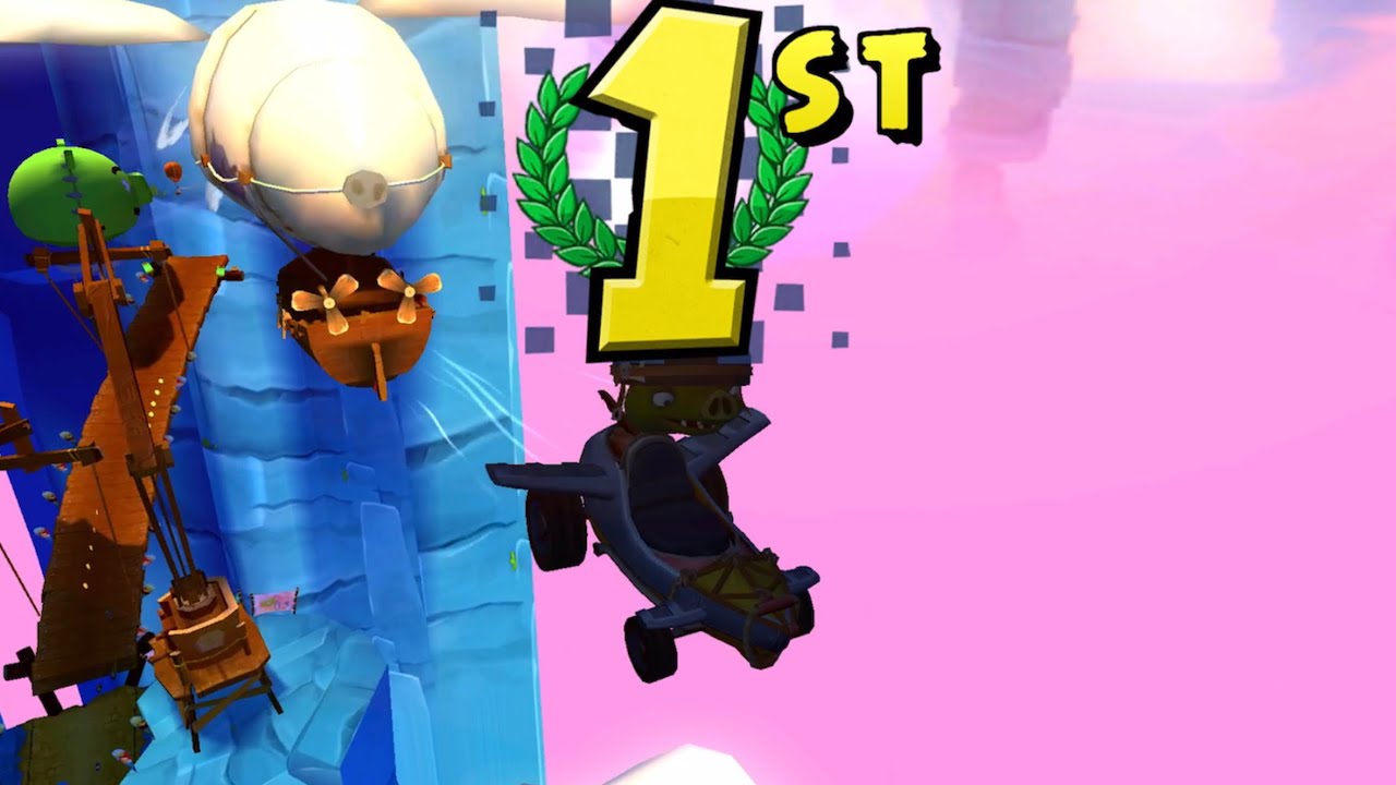 Breaking Angry Birds go again + Flying glitch