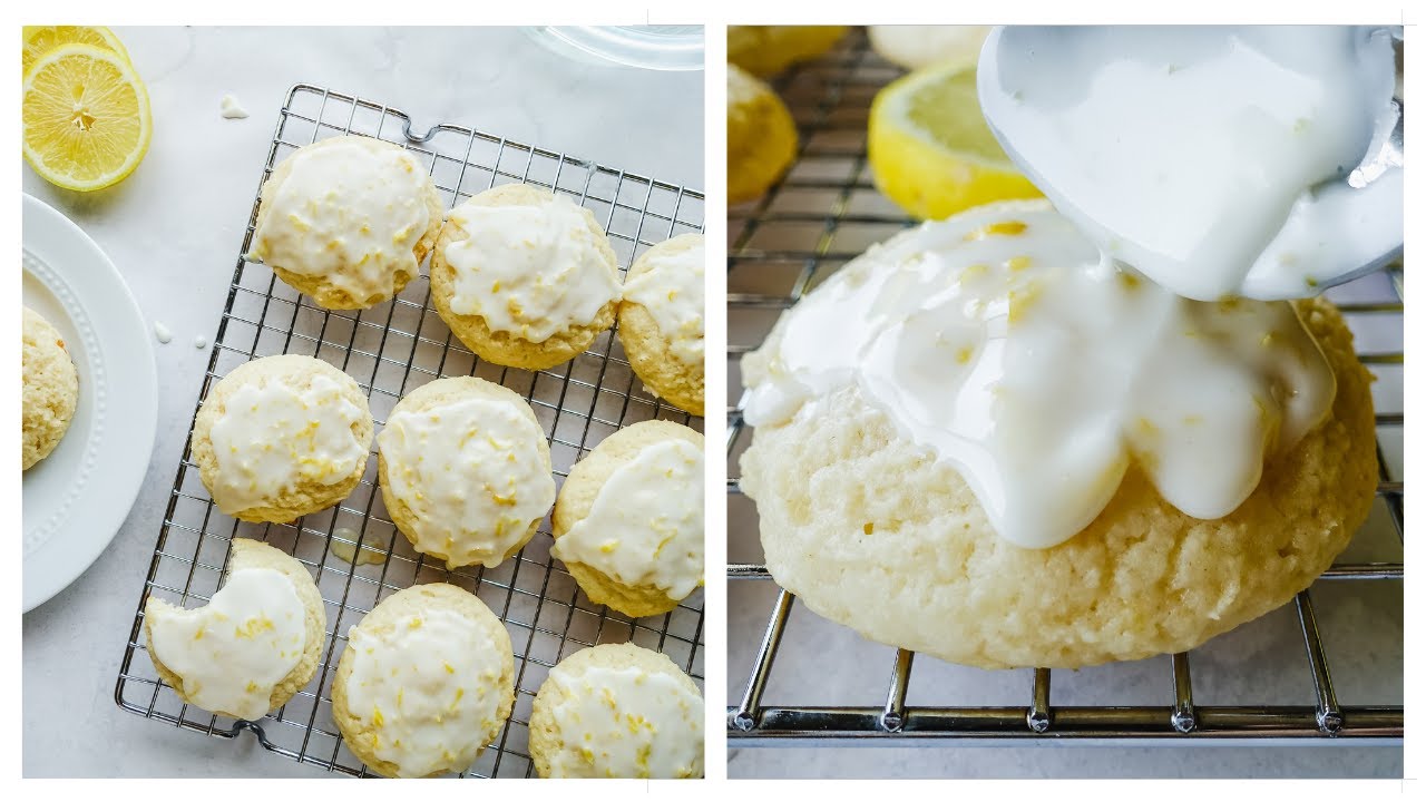 Super Soft Greek Yogurt Lemon Cookies || Life Above the Clouds