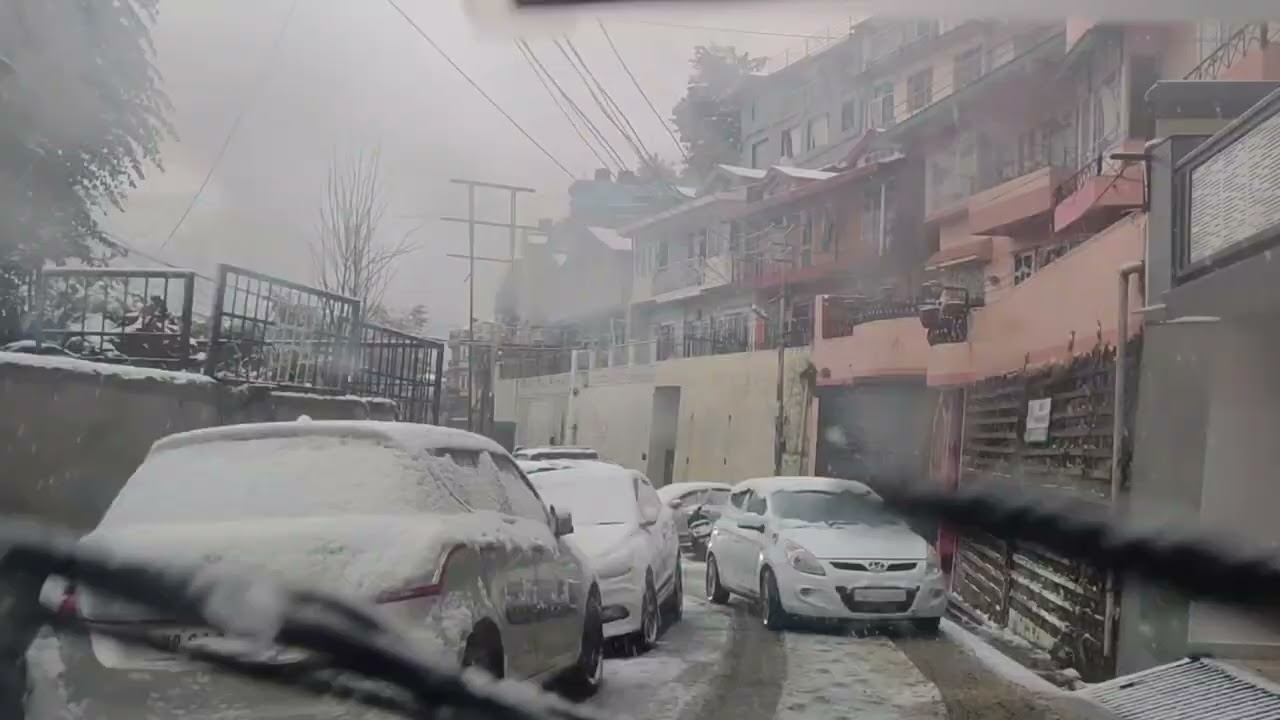 Fistsnowfall 23 जनवरी 2026 शिमला part1 @Dayavlogs5 #viralvlog #shots #daliyvlog #newvlogs #snowfall 