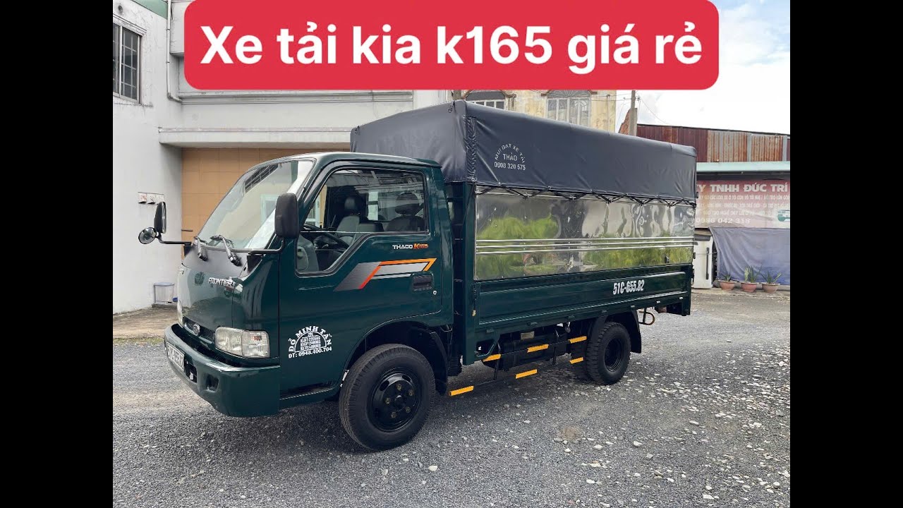 Chuyên bán xe tải cũ Kia K165 / mua xe tải cũ 0948400704 #kiak165 #xetaicukia #thacofrontierkia