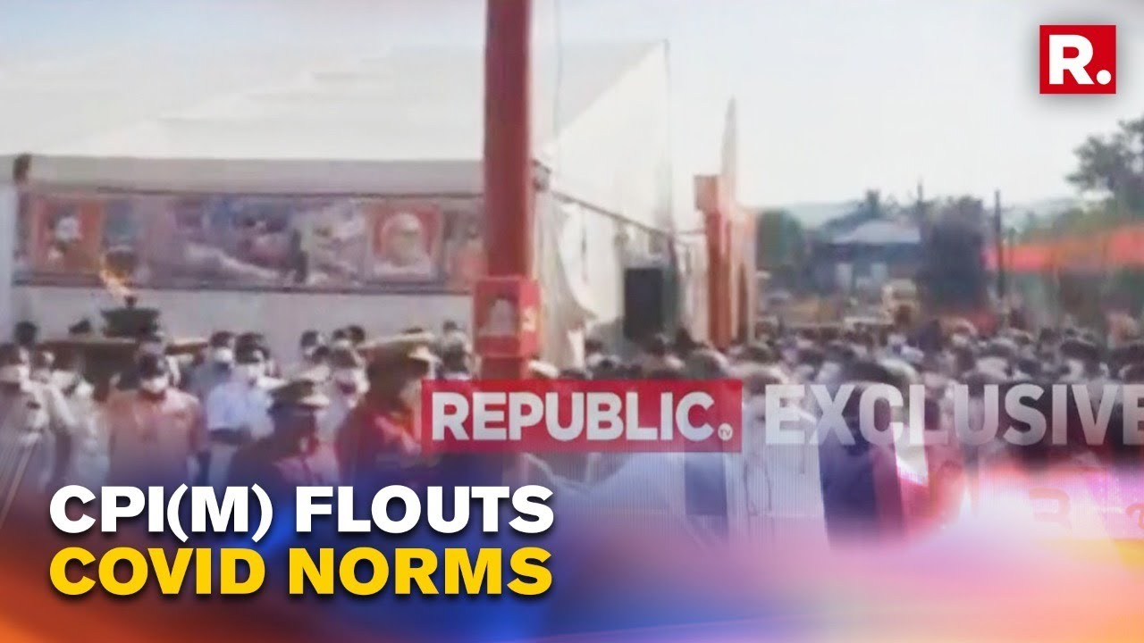 CPM Workers Flout COVID Norms, Over 150 People Attend Congregation Despite Restrictions